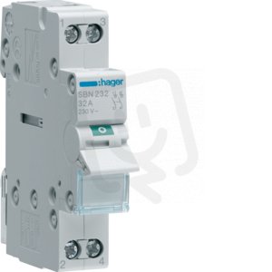 Vypínač 2 pól. 32A /SB232/ HAGER SBN232