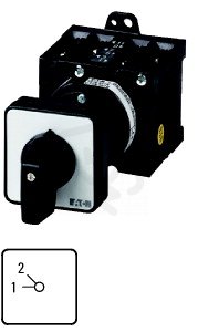 Eaton 17816 Ovládací spínač, 32A T3-2-15136/E