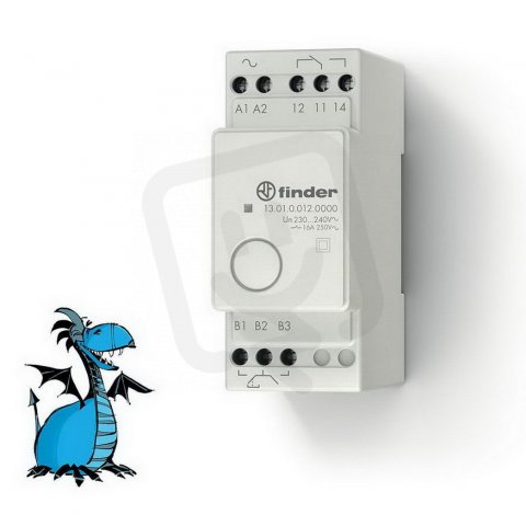 Impulsní elektronický spínač 1Z/16A, 12V AC/DC FINDER 13.01.0.012.0000