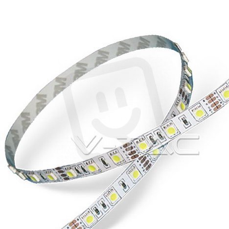 LED Strip SMD5050 60 LEDs Natural White Non-waterproof, VT-5050 IP20 SKU2143