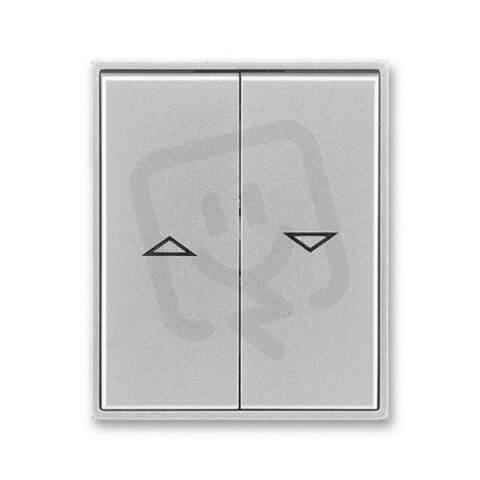 ABB Time Kryt spínače žaluziového,dělený,s potiskem,pro hořlavé podklady