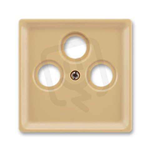 Kryt zásuvky televizní rozhlasové a satelitní 5011C-A201 D2 béžová Classic ABB