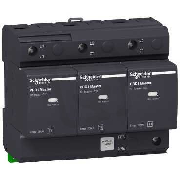 Schneider 16362 PRD1 Master 3P svodič přepětí T1