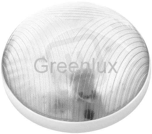 Designové svítidlo s krytím IP54/E27, barva bílá. Plastové prachotěsné svítidlo