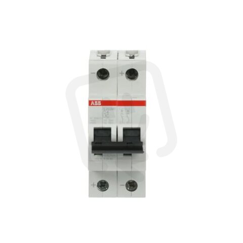 ABB S202MT-C4UC 2F jistič 4 A char. C 10kA 440V AC/DC pro kolejová vozidla