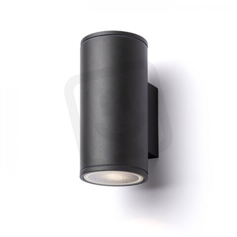 LIZZI II nástěnná antracitová 230V GU10 35W IP54 RENDL R13509