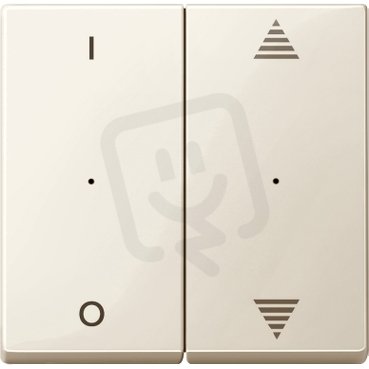 Kryty pro 2-násobný tlač. modul 1/0+šipky White System M SCHNEIDER MTN619544