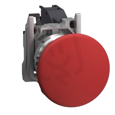 Ovládač s hřibovým knoflíkem do prostředí výbuchu Rudá SCHNEIDER XB4BC42GEX
