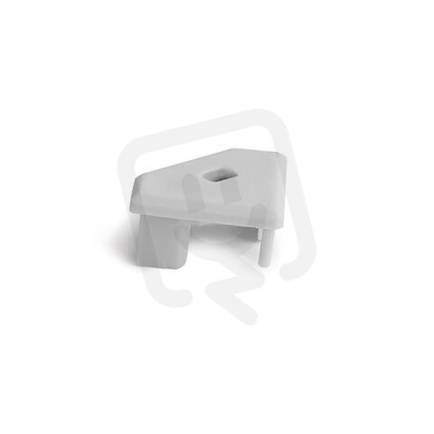 Záslepka s otvorem KLUŚ GLAD-45-OTW pro AL profil, šedá /24157/ C24104C02TW