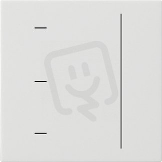 Dotykový modul S3000 System 55 čistě bílá matná GIRA 536527