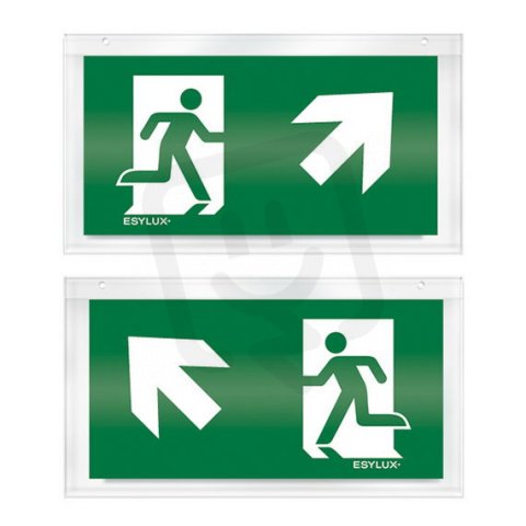 EsyLux EN10033216 Piktogram SLD SYMBOL 2-SIDE TOP RIGHT LEFT