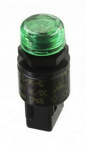 Indikační signálka ZIS-99 G/R 230AC P d10mm zelená/červená ELECO 265530