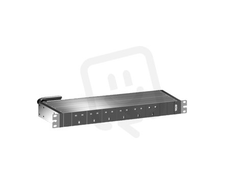 Rittal 7979801 PDU Basic UK 1F 13A BS1363 6xBS1363 L450 (19''/1U)rack min. 450mm
