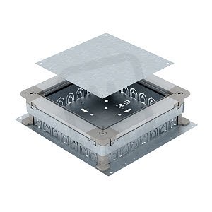 OBO UZD 250-3 R Odbočná krabice pro výšku mazaniny 70-125 mm 410x367x70 Ocel