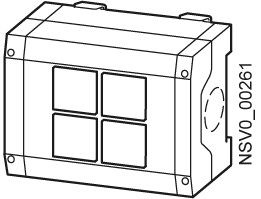 BD01-GK1X/4SD163 Přístrojová skříňka zás SIEMENS BVP:034287