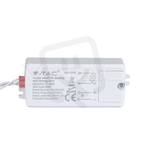Motion Sensor ON/OFF Door reaction,  VT-