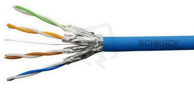U/FTP Cat.6a LS0H modrý Dca 300Mhz