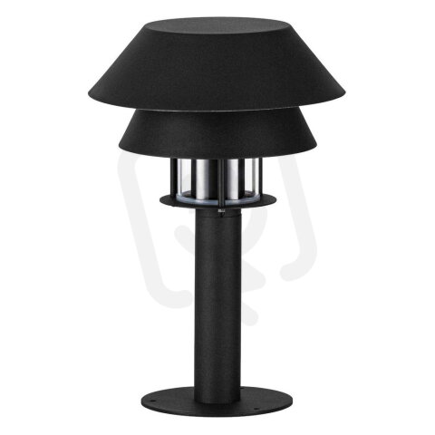 Stojanové svítidlo CHIAPPERA 1xE27 černá/čirá 40W IP65 EGLO 900802