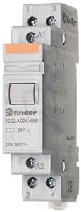 Instalační relé, 2Z/20A, 24V AC FINDER 22.22.8.024.4000