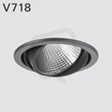 Vestavné svítidlo DEOS LED COB 4000K, reflektor SP/MD/FL/WF B3