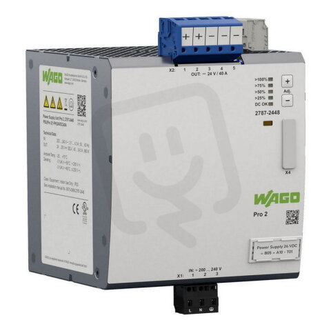 Napájecí zdroj pro 2 1fáz. WAGO 2787-2448