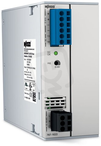 Spínaný napájecí zdroj Classic 1fáz. 48V DC 5 A TopBoost WAGO 787-1633