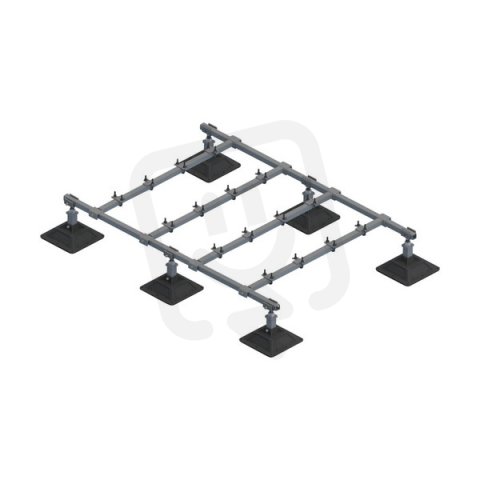 Sada konstrukce se čtyřmi sloupky s pyramidovou základnou, 2 172 mm PEK6B 360427