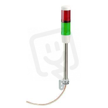 Schneider XVMG1RG Signální sloup,120 V, žárovka 5 W, Ru+Ze
