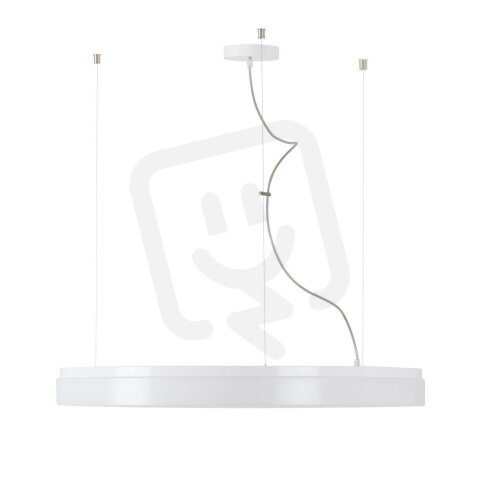 Závěsné LED svítidlo s plastovým stínidlem OSMONT DELIA L5 150W IP40 3K bílá