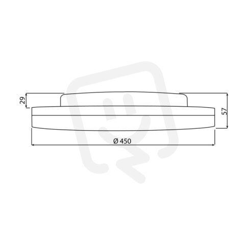 LED svítidlo Casablanca 36 36W 3CCT (3/4/6K) 150° IP54 s přepínáním výkonu černá
