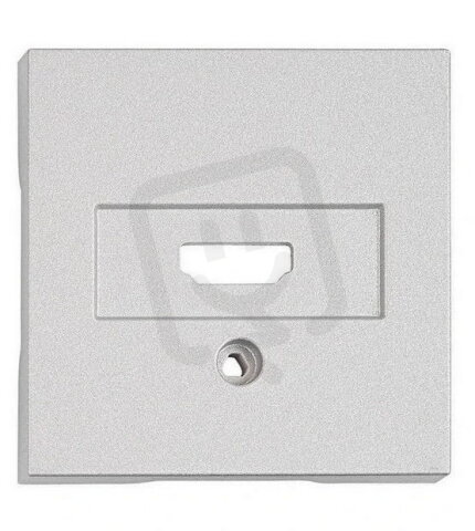 Kryt HDMI zásuvky, stříbrný SCHRACK EV124351--