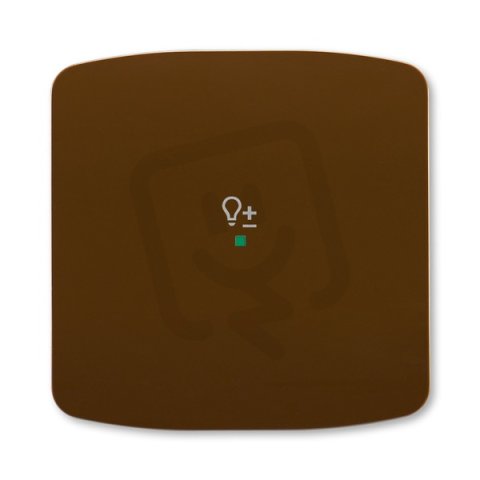 ABB Tango Kryt 1násobný symbol stmívání hnědá 6220A-A01004 H