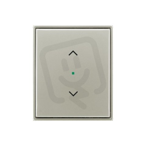 ABB Time Kryt 1násobný symbol žaluzie starostříbrná 6220E-A01002 32