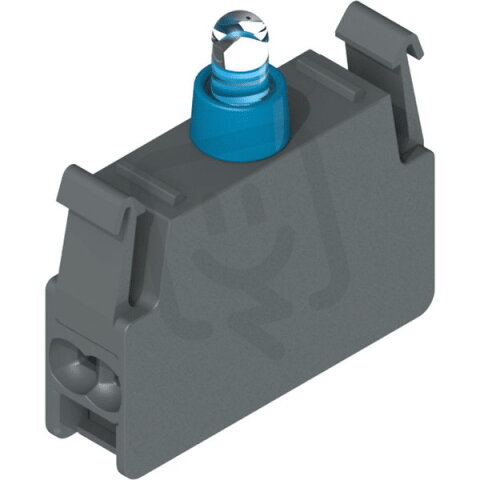 LED kontrolka - 230 V; AC/DC; Pružinová