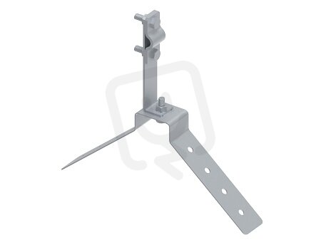 Univerzální držák vedení na hřeben, drát8/10mm, L200-260mm, StZn GROMTOR 406312