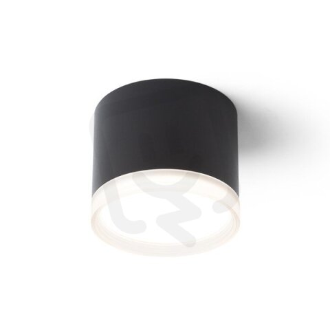 MEMA stropní černá satinovaný akryl 230V LED GX53 7W RENDL R14222