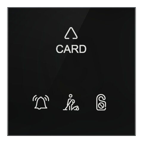 SpaceLogic Modbus Glass panel s držákem na kartu SCHNEIDER SLGM03KH