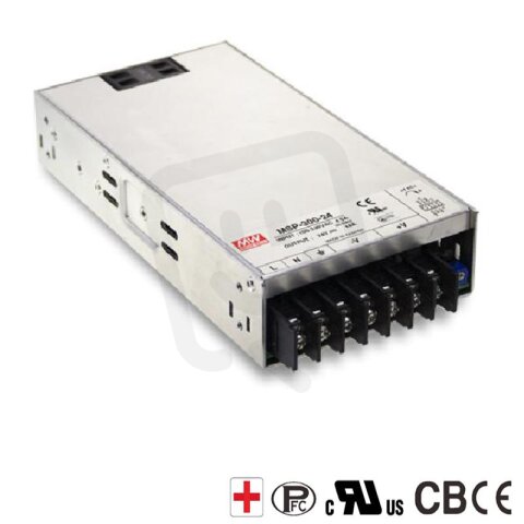 Spínaný zdroj Medical 300W 3,3V 60000mA MEAN WELL MSP-300-3.3