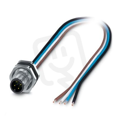 Přístrojový konektor zezadu stěny SACC-DSI-M12MS-5P-M16XL/0,5X 1238892