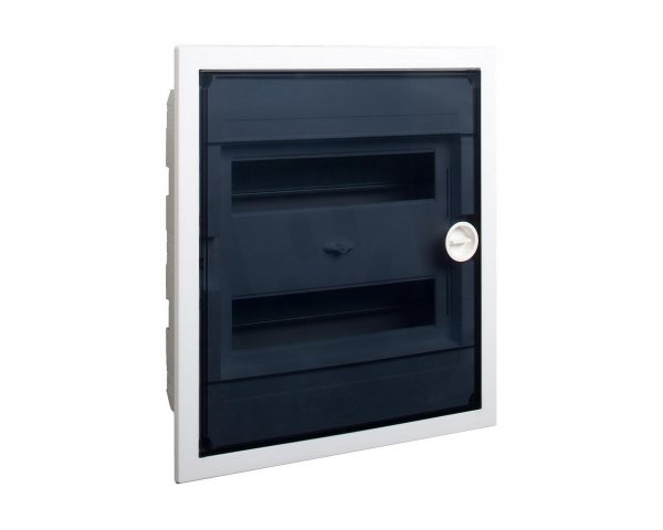 Plastová rozvodnice NOARK PXF 24T ploché průhl.dveře pod omítku IP40 2x12 mod