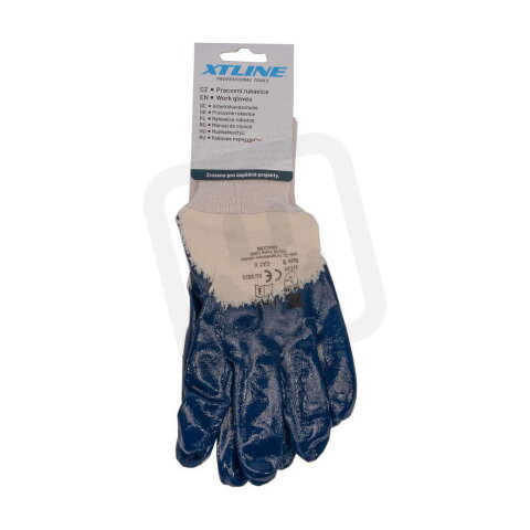 Rukavice polomáčené Harrier-Henry velikost 7'' (blistr) XTLINE JA144510-07B