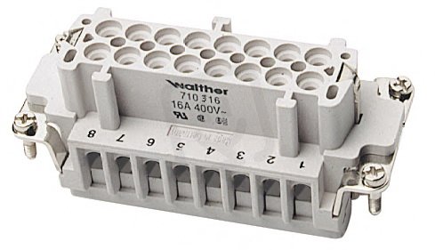 Walther 730303 BV 3 Vložka konektoru pro lisovací dutinky