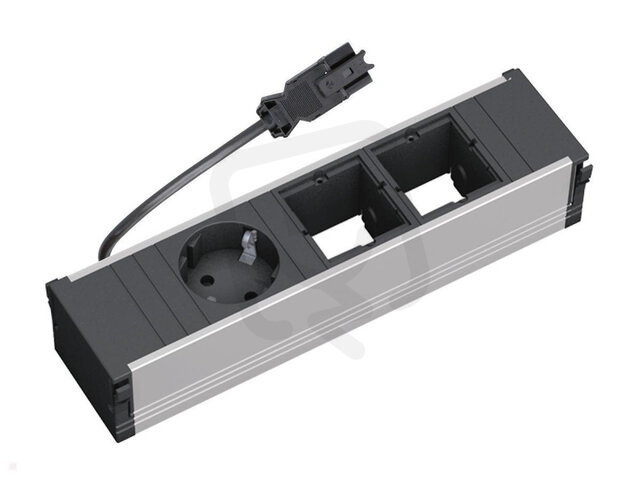 Bachman 912.002 CONI 1xCEE7/3 2xModule Line 0,2m GST18