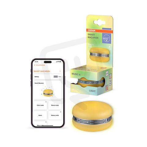 SMART+ Bluetooth Macaron Speaker Yellow OSRAM 4099854667848