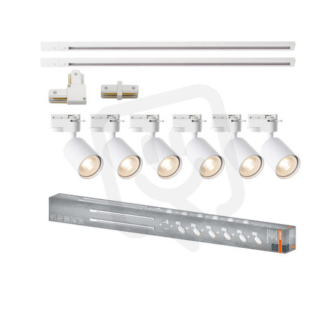 1-Phase Tracking Set Elemental 2M GU10 WHITE OSRAM 4099854600074