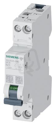 Jistič In 25 A, Ue AC 230 V, charakteris