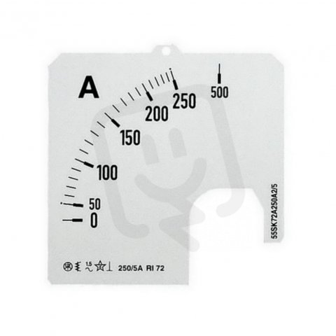 SCL1/1000 stupnice pro ampérmetr AMT 1 / A1 1000 A ABB 2CSM110339R1041