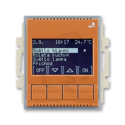 ABB Element,Ego-N 3273E-A98900 07 Snímač tlačítkový s LCD (Ego-n)