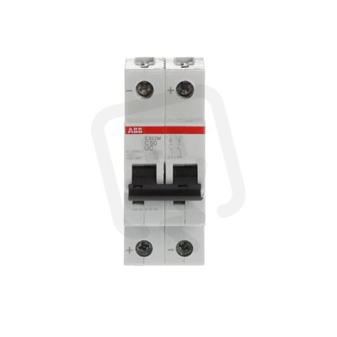 S202M-C50UC Jistič 2P 50A char. C ABB 2CDS272061R0504