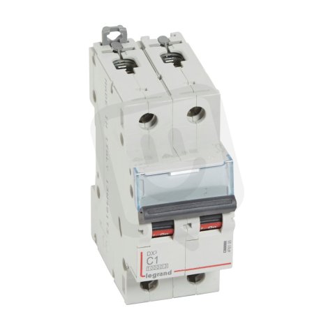DX3 JISTIČ, 2 PÓLOVÝ, CHAR. C,1A 10000A/16KA LEGRAND 409195
